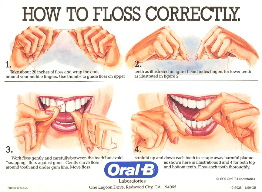 I can't say it enough times: Keep flossing